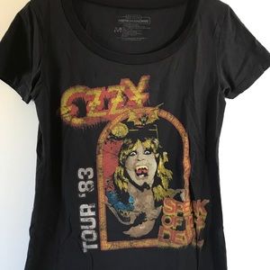 Ozzy Graphic Band Tee Women’s Size M
